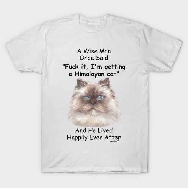 Funny Himalayan cat Gift for Men T-Shirt by Khang_Vu